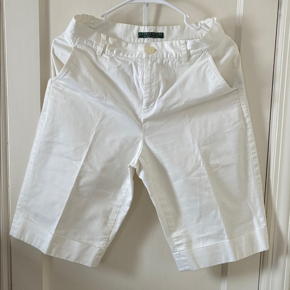 Ralph Lauren White Women's Shorts